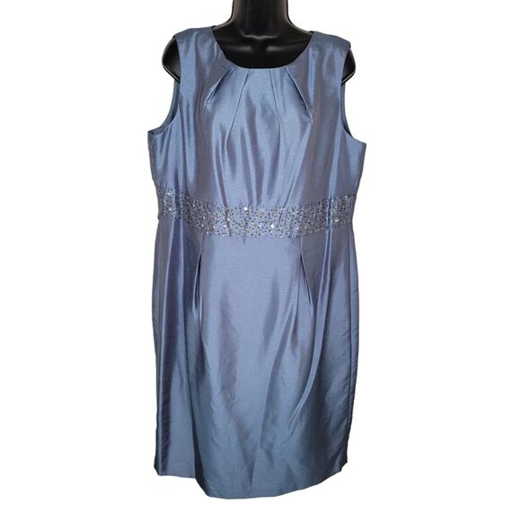 David's Bridal Nwt three-quarter sleeve shantung short jacket dress motb 18 - Picture 5 of 15